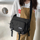 Nylon Crossbody Messenger Bag Large Capacity Shopper Bag