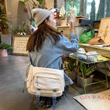 Nylon Crossbody Messenger Bag Large Capacity Shopper Bag