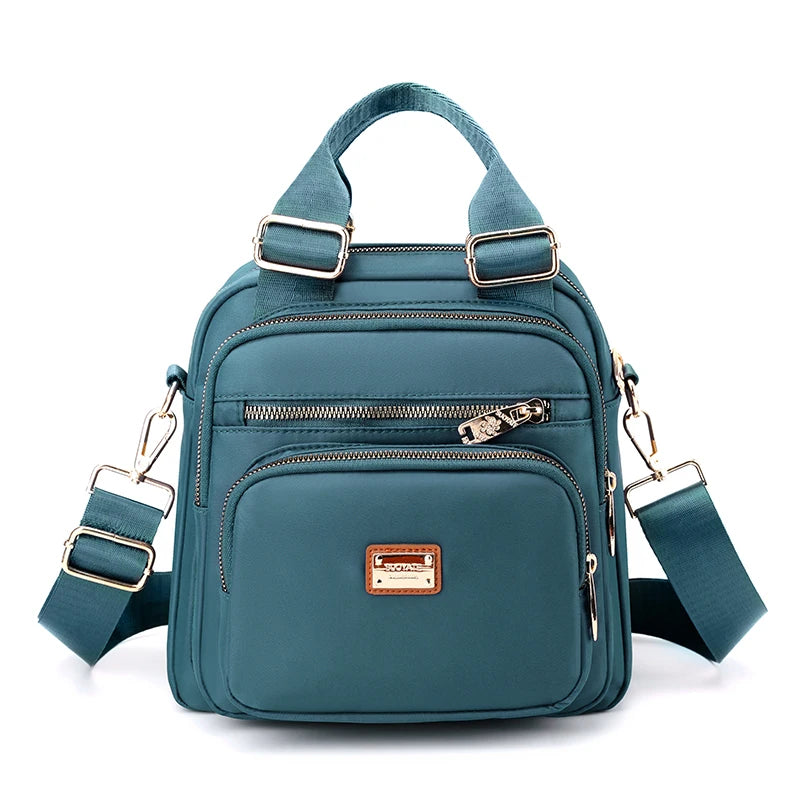 Nylon Mini Backpack Purse Women Ladies Tote Casual Shoulder Bag