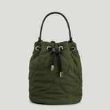 Nylon Padded Bucket Bag Quilted Women Handbags Down Cotton Crossbody Bags