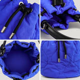 Nylon Padded Bucket Bag Quilted Women Handbags Down Cotton Crossbody Bags