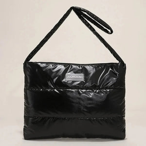 Nylon Padded Handbags - Large Capacity Top-Handle Bags