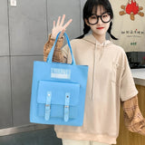 4-Piece Nylon Teen Shoulder Bags Set Casual School Backpacks