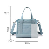 Nylon Shoulder Bags for Women Handbags Waterproof Tote Bag Crossbody Lunch Bag