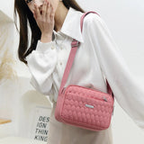 Nylon Small Square Bag Female Large Capacity Shoulder Messenger Bag