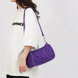 Nylon Chain Crossbody Shoulder Bag Women Casual Candy Messenger Bag