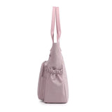 Waterproof Nylon Tote Bag for Women Travel Shoulder Bag Large Capacity