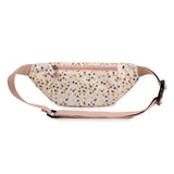 Women's Polka Dot Waist Bag Belt Style Hip Pouch for Phone Coins