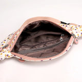 Women's Polka Dot Waist Bag Belt Style Hip Pouch for Phone Coins