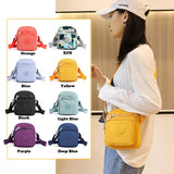 Nylon Waterproof Women Shoulder Bag Small Crossbody Bag Handbag
