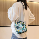 Nylon Waterproof Women Shoulder Bag Small Crossbody Bag Handbag