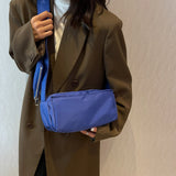 Nylon Women Bag Solid Crossbody Style Female Shoulder Handbag Two in One