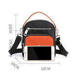 Small Nylon Shoulder Bag Top Handle Crossbody Messenger Purse