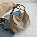 Nylon Women Shoulder Crossbody Bag for School Girls Large Handbags