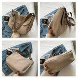 Nylon Women Shoulder Crossbody Bag for School Girls Large Handbags