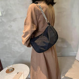 Nylon Women Shoulder Totes Handbags Crossbody Top-handle Bag