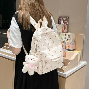 Nylon Women's Backpack Anti-Theft Shoulder Bag Student School Bag