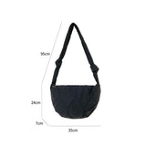 Nylon Women's Shoulder Bag Large Capacity Crossbody Handbag Clutch
