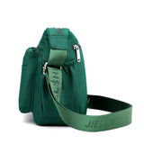 Embroidered Nylon Crossbody Bag for Women