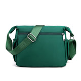 Embroidered Nylon Crossbody Bag for Women