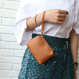 Retro 4-Piece Set Casual Leather Handbag Messenger Bag