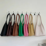 One Shoulder Bags Women's PU Leather Hobos High Pure Handbags
