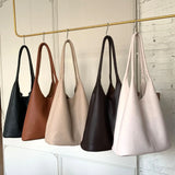 One Shoulder Bags Women's PU Leather Hobos High Pure Handbags