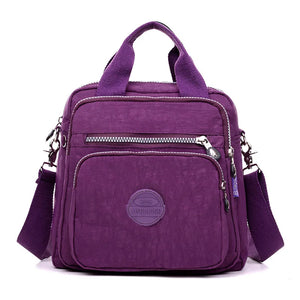 Waterproof Multifunctional One-Shoulder Backpack for Girls