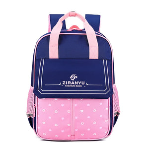 Orthopedic Schoolbag Nylon Kids Backpack Boys Girls School Bags Children