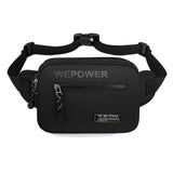 Outdoor Casual Waist Bags Waterproof Nylon Fanny Pack Men Multilayer Phone Pouch