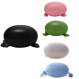 Mini Oval Crossbody Bag For Women PU Leather Messenger Chest Bag Lady Handbag