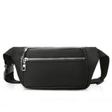 Oxford Cloth Waist Bag Zipper Chest Bag for Women