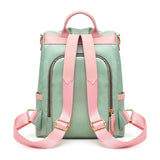 Oxford Cloth Women Backpack Candy School Bag Big Capacity Travel Backpack