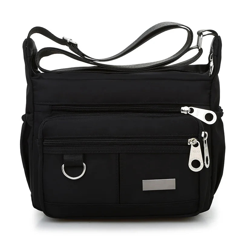 Oxford Shoulder Bag Large Capacity Crossbody Handbag Travel Shoulder Pack