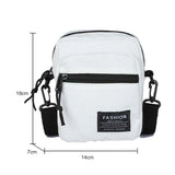 Oxford Small Bag Harajuku Crossbody Shoulder Bag for Women