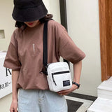 Oxford Small Bag Harajuku Crossbody Shoulder Bag for Women