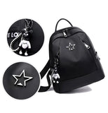 Oxford Women Backpack Large Capacity Shoulder Bag Waterproof