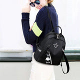 Oxford Women Backpack Large Capacity Shoulder Bag Waterproof