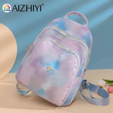 PU Leather Backpacks Large Capacity Women Girls Schoolbag Bookbags