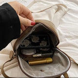 PU Leather Backpack Women Texture Bags Travel Knapsack Large Capacity