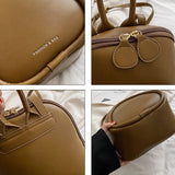 PU Leather Backpack Women Texture Bags Travel Knapsack Large Capacity