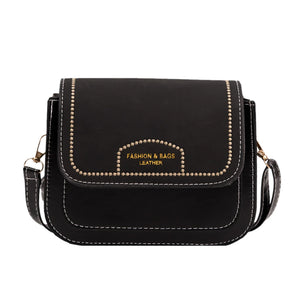 Retro Straddle Bag Crossbody Bag Female Solid Small Flap Clutch
