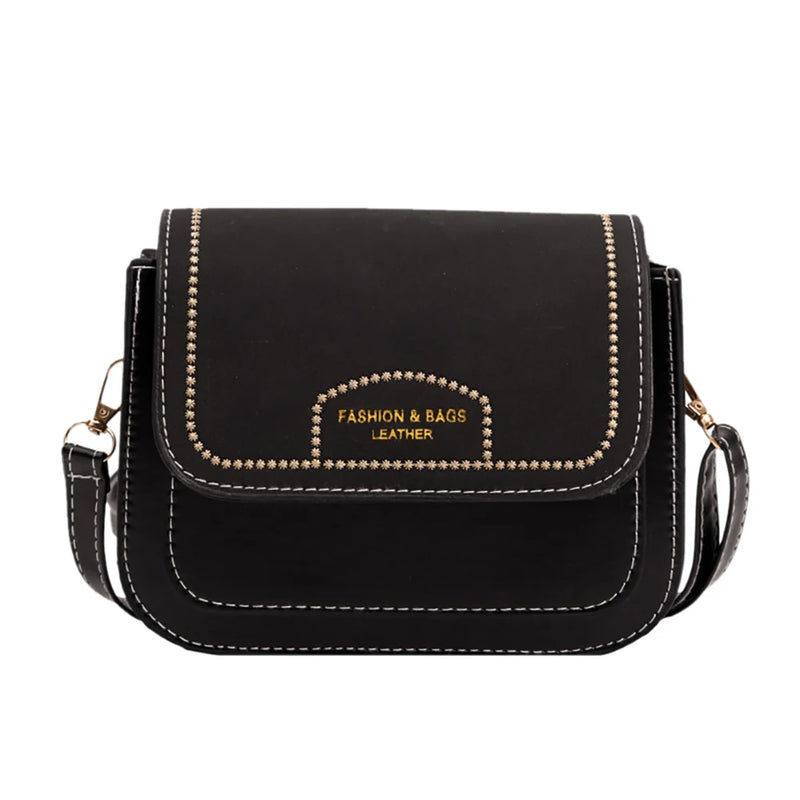 Retro Straddle Bag Crossbody Bag Female Solid Small Flap Clutch