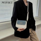Retro Straddle Bag Crossbody Bag Female Solid Small Flap Clutch