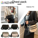 Women's Large Leather Crossbody Bag, Multi-Compartment