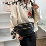 Women's Large Leather Crossbody Bag, Multi-Compartment