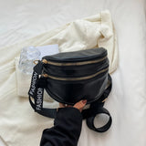 Vintage PU Leather Crossbody Shoulder Bag