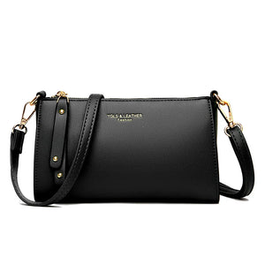 Lady PU Leather Underarm Bag Cross Party Shoulder Messenger Handbag
