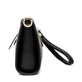 Lady PU Leather Underarm Bag Cross Party Shoulder Messenger Handbag