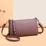 Lady PU Leather Underarm Bag Cross Party Shoulder Messenger Handbag